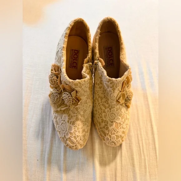 Dolce by mojo moxy lace heels size 9.5 - Picture 7 of 9